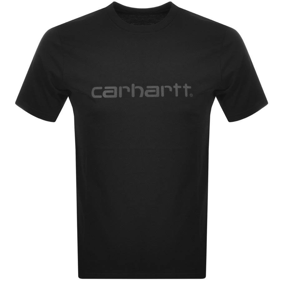 Alternative Image for ProductCarhartt Script Logo T Shirt Black1